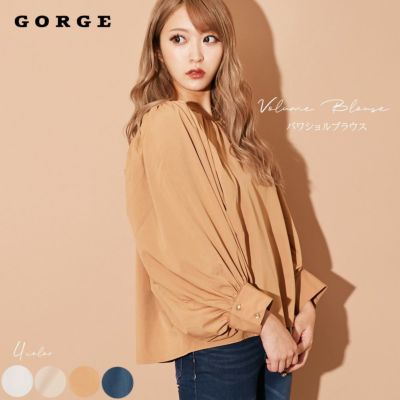 ゆったり 人気色 スマート✨ GORGEゴージ トップス レディース GORGE（イエロー⁄黄色系）のフリマアイテム一覧