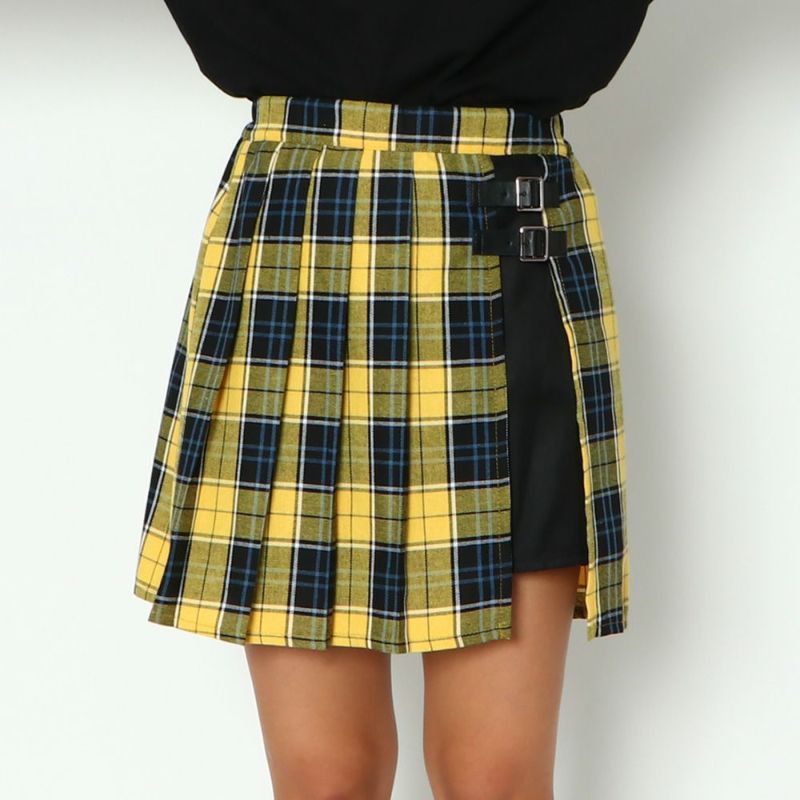 チェックプリーツミニスカート | GORGE