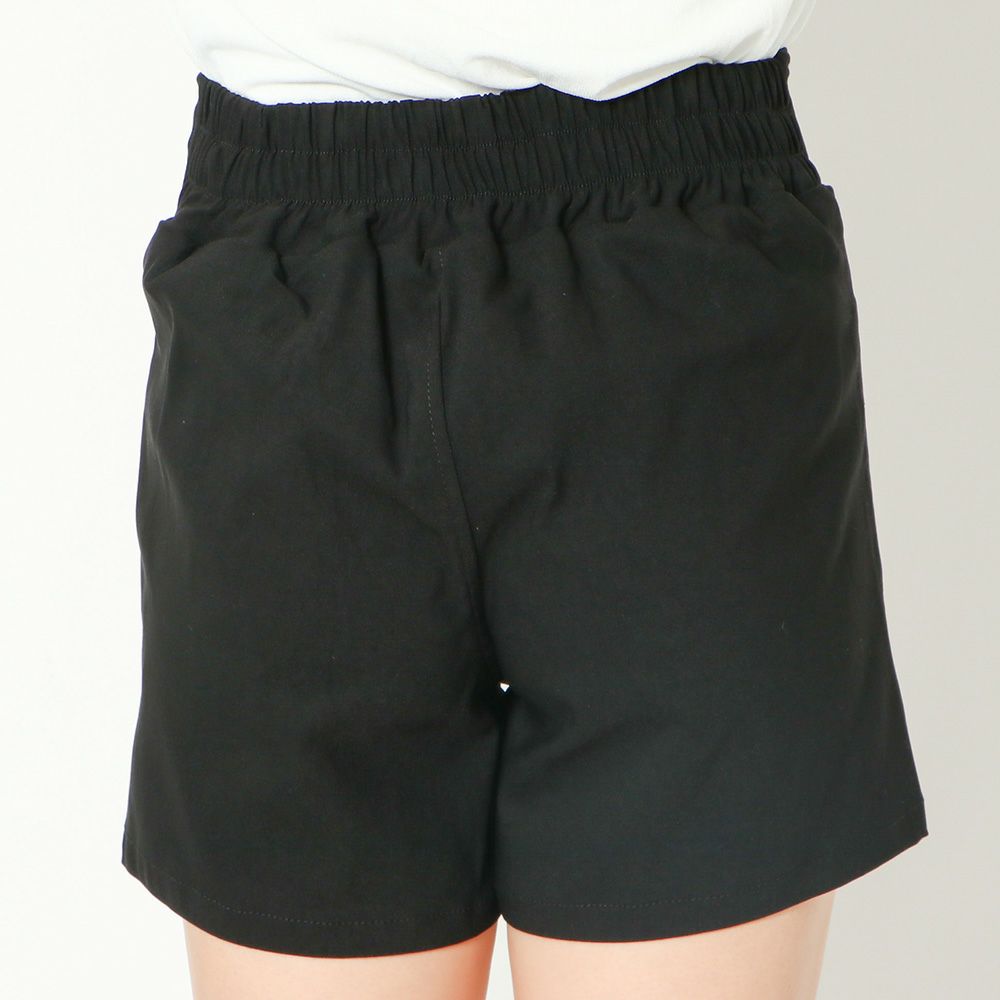 東福岡 ショートパンツ 黒 ZIP付きショートパンツ | GORGE
