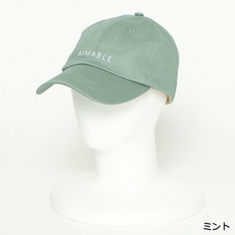 DimMoire ロゴ刺繍ダメージCAP ホワイト Dimmoire ロゴ刺繍ダメージCAP 【White】 - 帽子