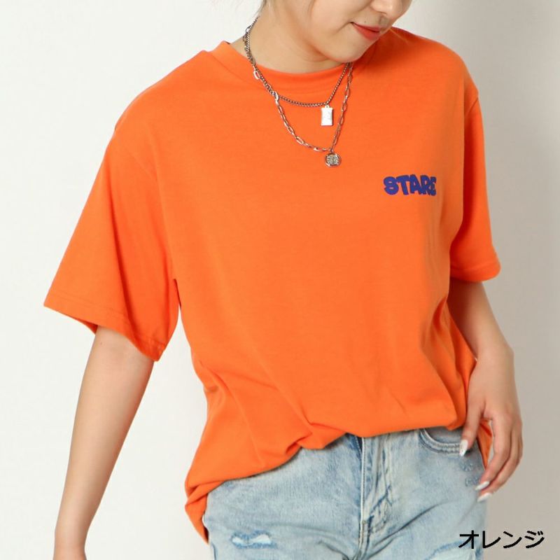 アメコミDOG×サガラ刺繍》レディース 半袖 Tシャツ キャラクター