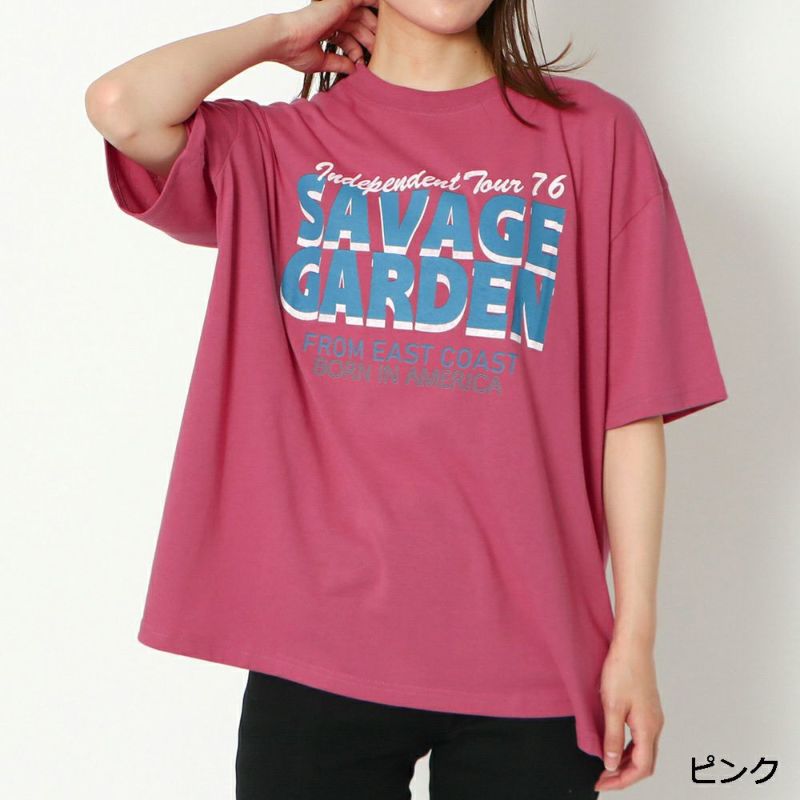 ＳＡＶＡＧＥプリントＴシャツ | GORGE