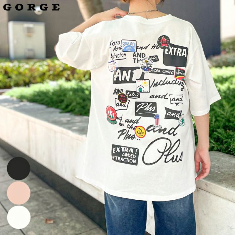 ＡＮＤワッペンＴシャツ | GORGE