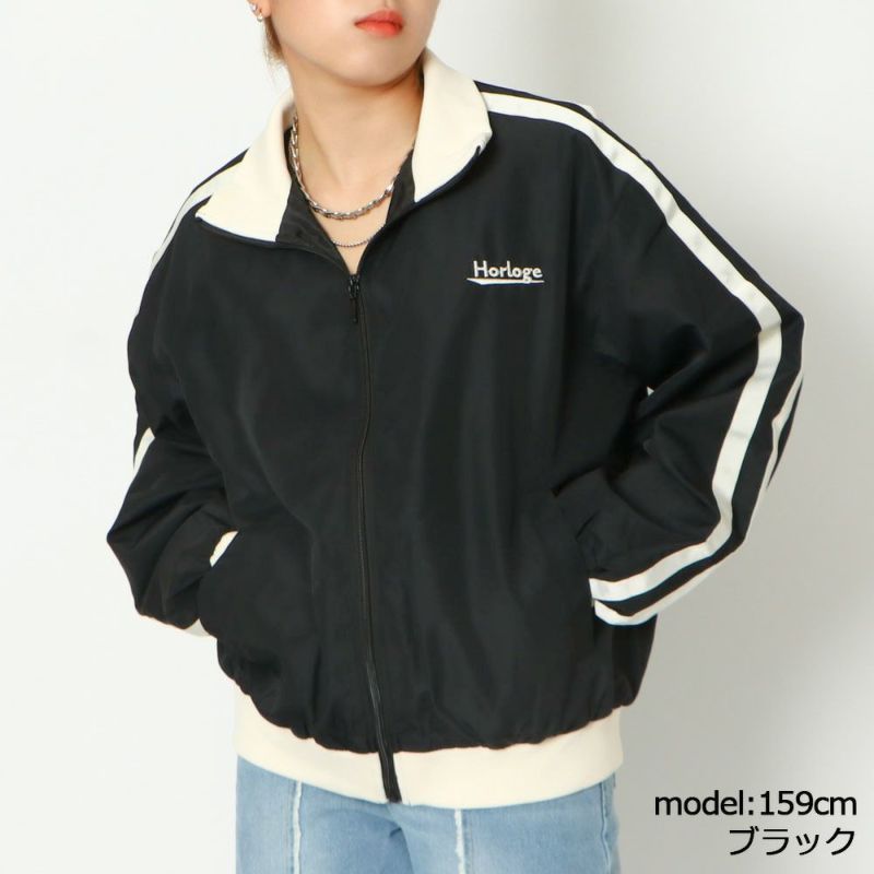 袖ライン刺しゅうブルゾン | GORGE