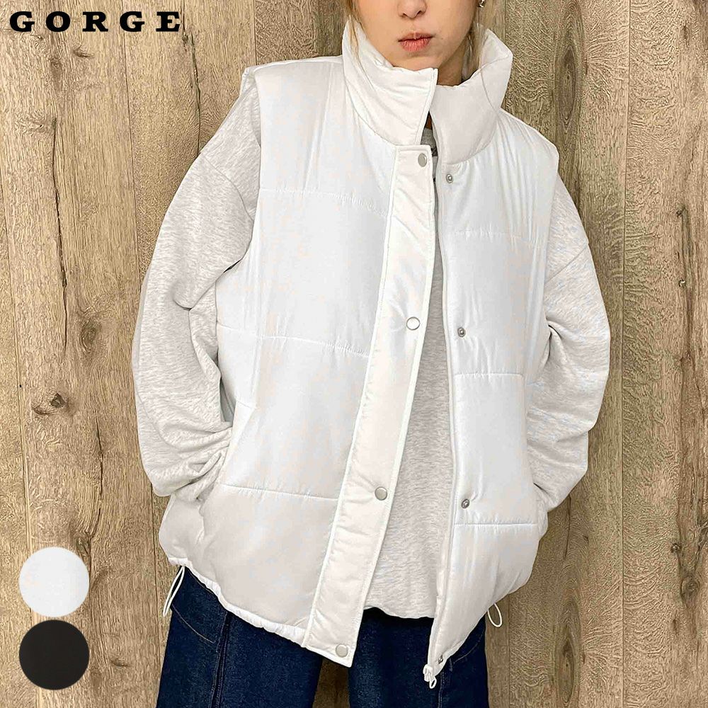 中綿BIGシルエットベスト | GORGE