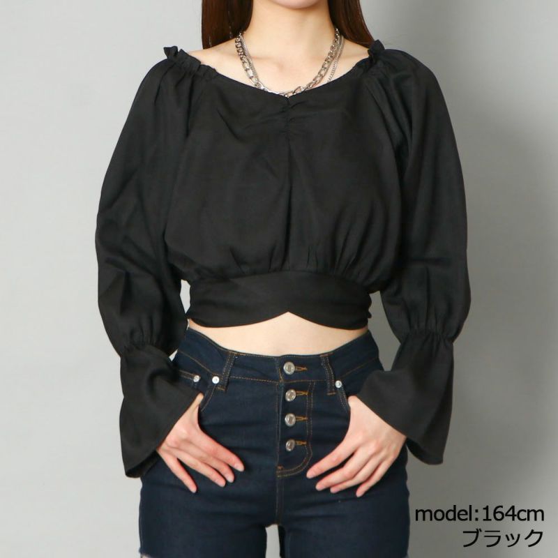 バックリボンブラウス | GORGE