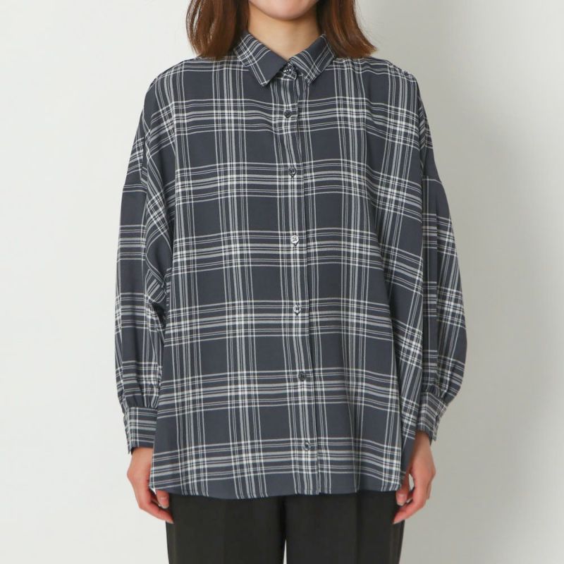 【売れ筋】 インナー付きチェックシャツ | GORGE トップス