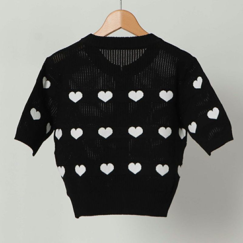 ハートzipカーディガン | GORGE