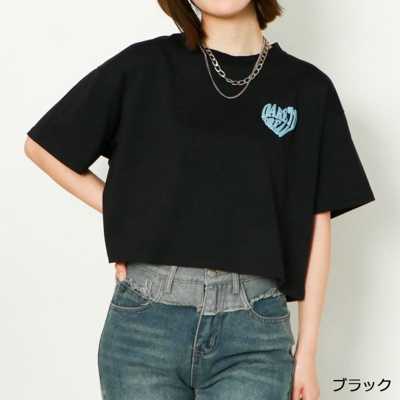 [WEB限定カラー]ラメロゴTシャツ ラメ Tシャツ