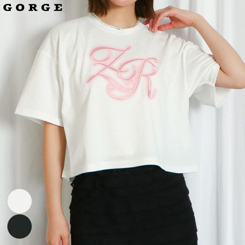 刺しゅうスプレーTシャツ | GORGE