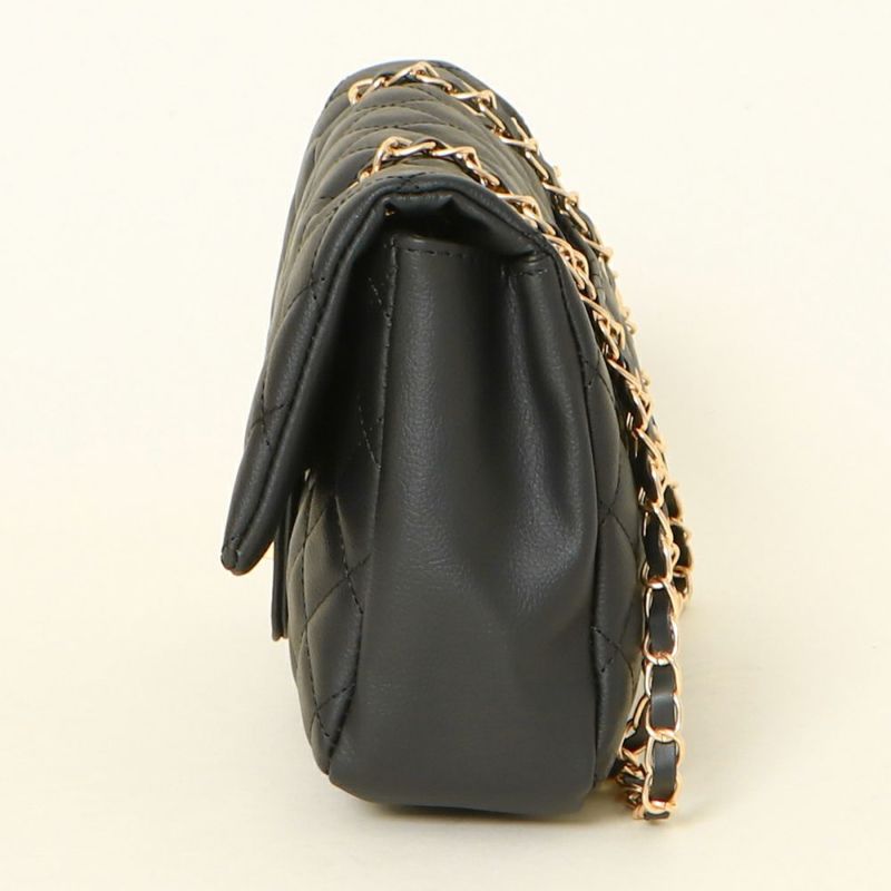 キルティング×チェーン》ルルナ2WAYショルダーBAG レディース