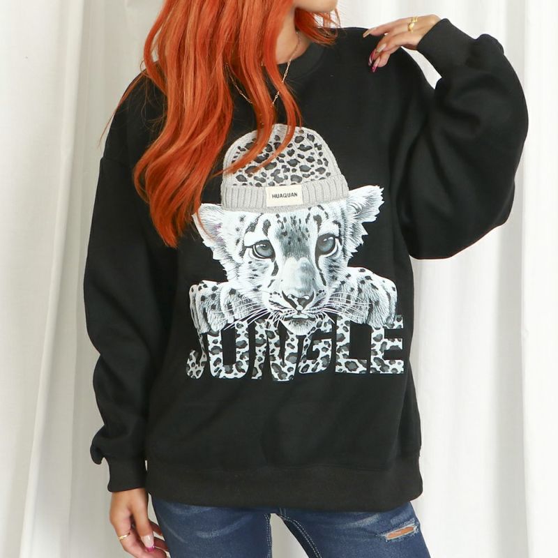 ニット帽付きJungle裏起毛プルオーバー | GORGE