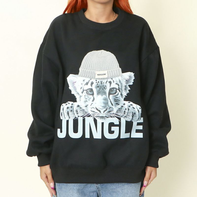 ニット帽付きJungle裏起毛プルオーバー | GORGE