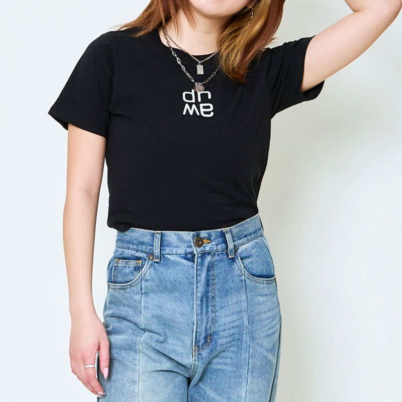 tシャツ エンボスバックジップTEE レディース DouDou tシャツ エンボスバックジップTEE レディース : ZOZOTOWN