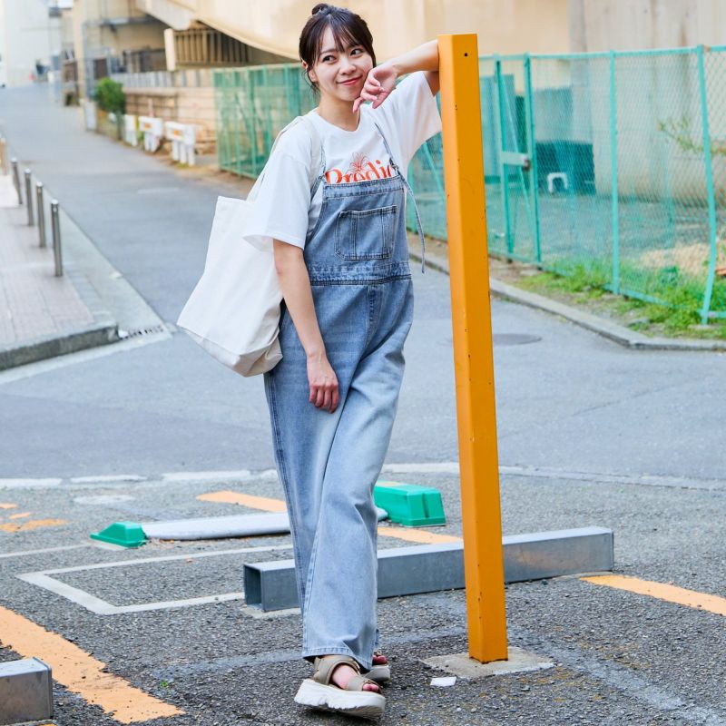 華奢ストラップ×美シルエット》レディース デニムキャミ
