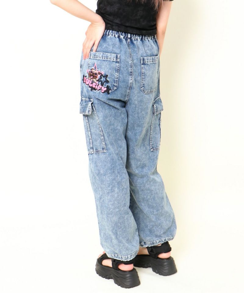送料無料 カーハート 刺繍ロゴ 激レア ゆるだぼ90s デニム