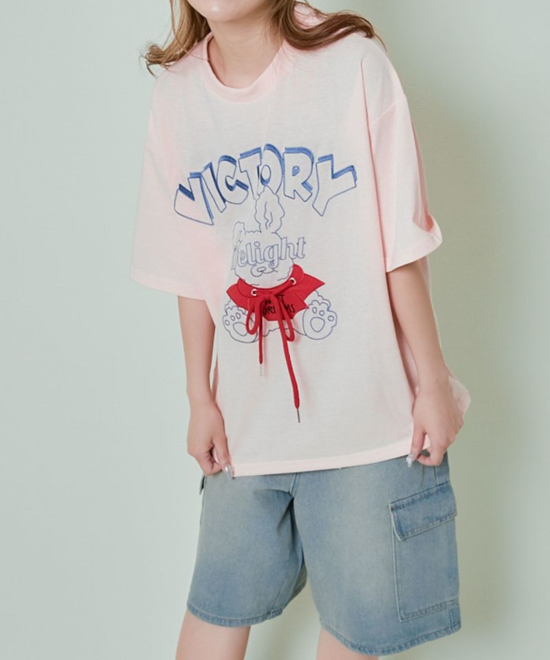 25春夏★うさぎFRGMTレタリングTシャツ【各色】 fr2 月桃 沖縄限定Tシャツ 月桃色情兎の通販 by ハルバルshop