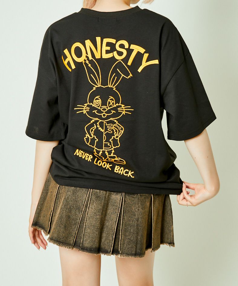 刺繍ラビットTシャツ | GORGE