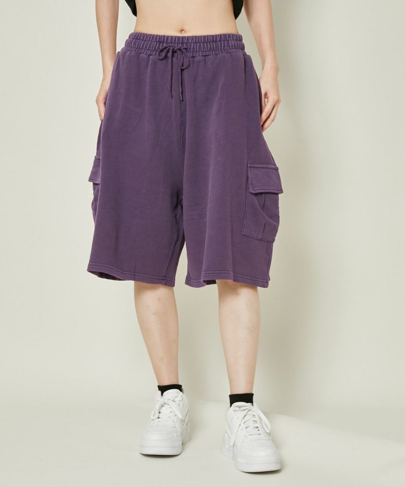 タグ付き MADISONBLUE カーゴショートパンツ パステルパープル タグ付き MADISONBLUE カーゴショートパンツ パステルパープル