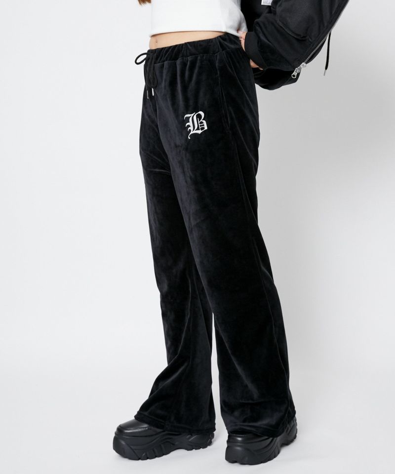 最終値下げ　新品 OHGA ベロアパンツ　M osharewalker ベロアパンツ レディース ボトムス ロングパンツ