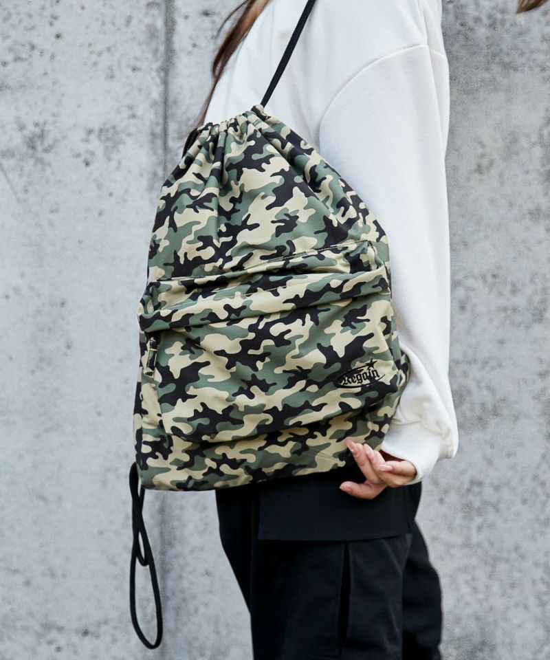 シンプル×万能》ユニセックス ナップサック バッグ 春夏秋冬 | GORGE