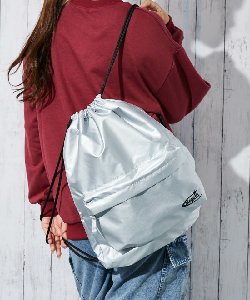 シンプル×万能》ユニセックス ナップサック バッグ 春夏秋冬 | GORGE
