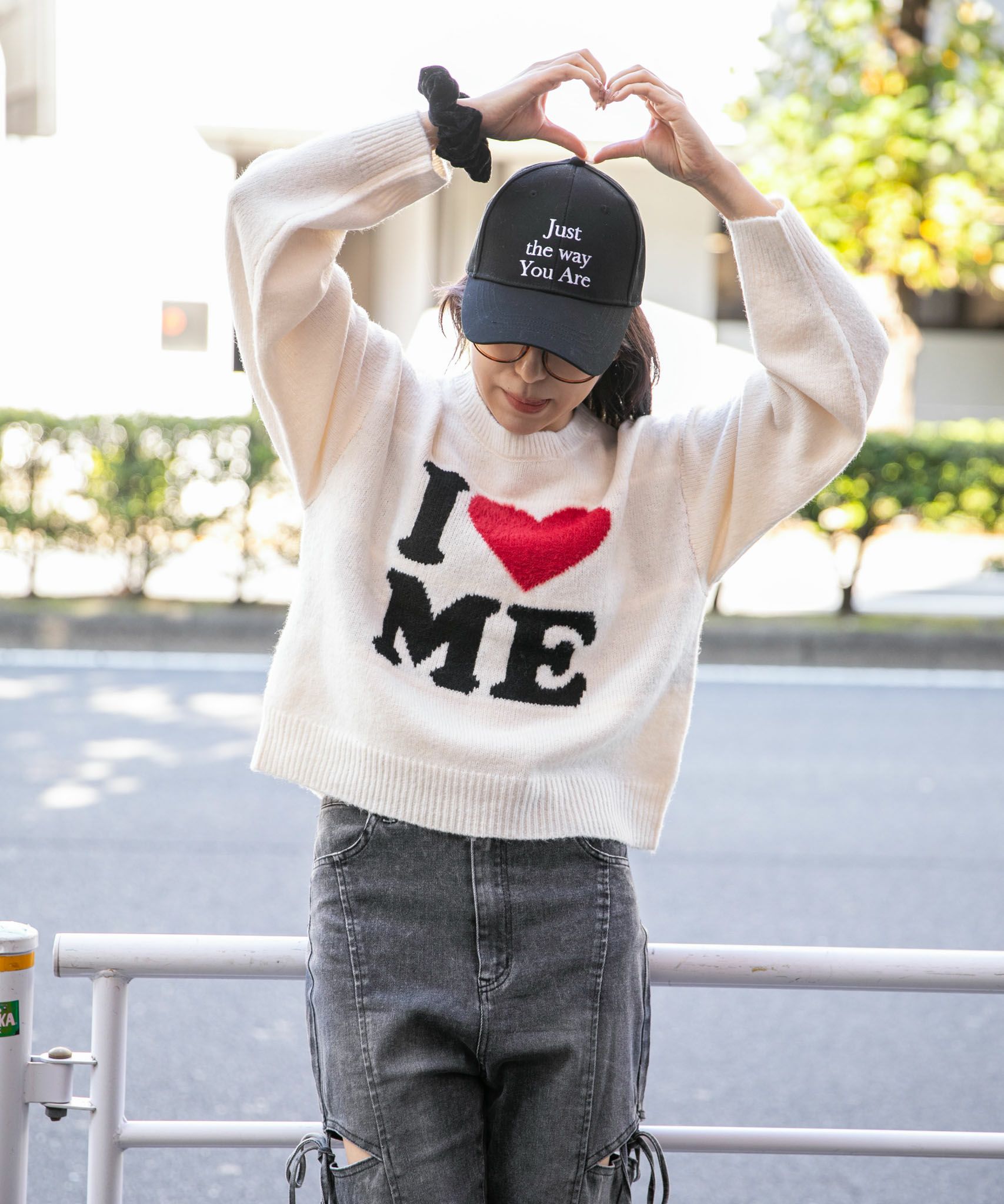 ERAR オーバーサイズショート丈ハートロゴゲームニットポロシャツ ERAR