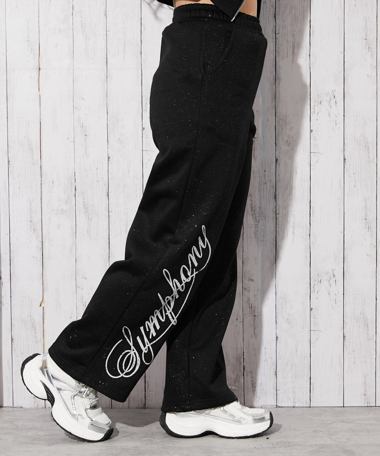 筆記体ロゴ×裏起毛》セットアップ対応◎スウェットパンツ | GORGE