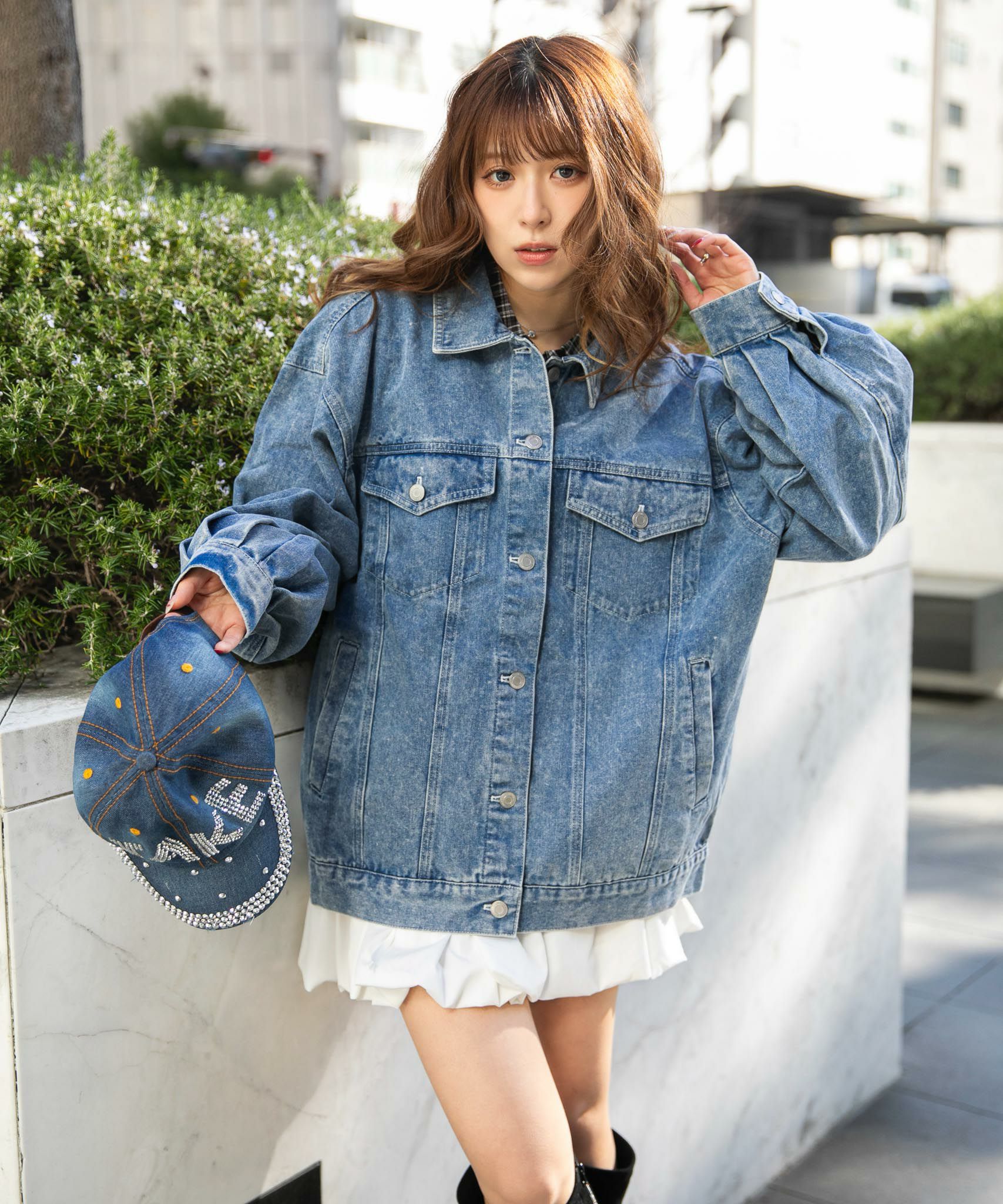 オーバーサイズシルエット》デニムジャケット／秋冬春 | GORGE